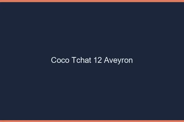 Coco Tchat Aveyron
