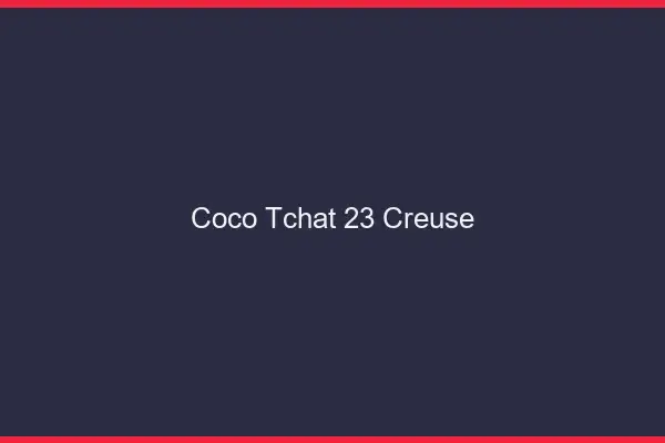 Coco Tchat Creuse