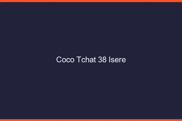 Coco Tchat Isere