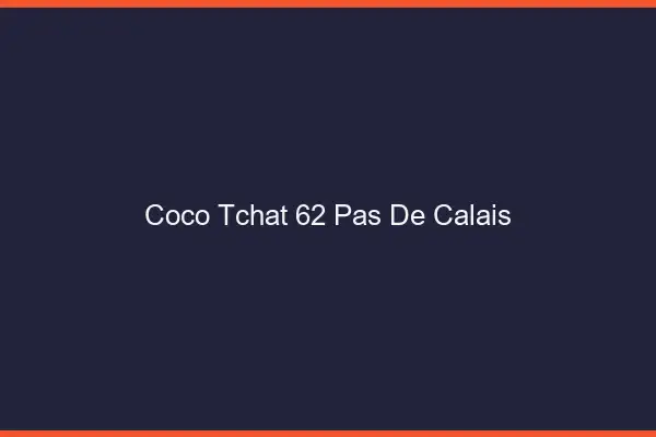Coco Tchat Pas De Calais