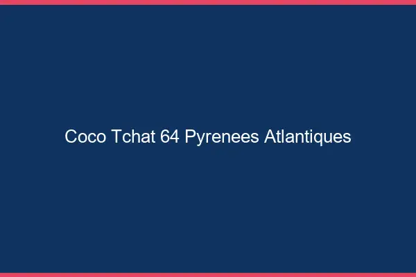 Coco Tchat Pyrenees Atlantiques