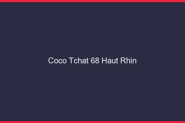 Coco Tchat Haut Rhin