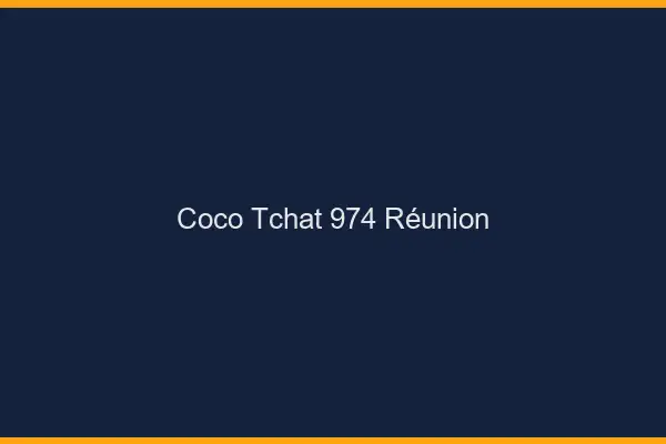 Coco Tchat Reunion
