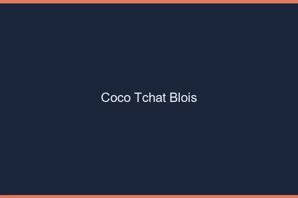Coco Tchat Blois