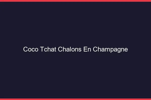 Coco Tchat Châlons-en-Champagne