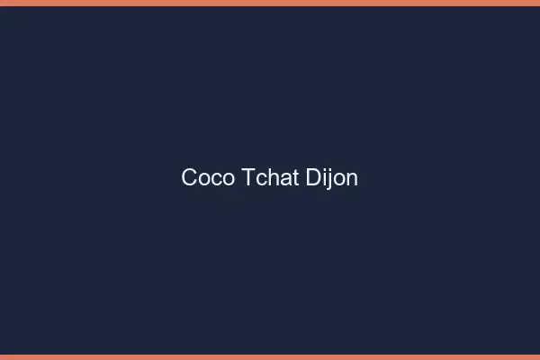 Coco Tchat Dijon