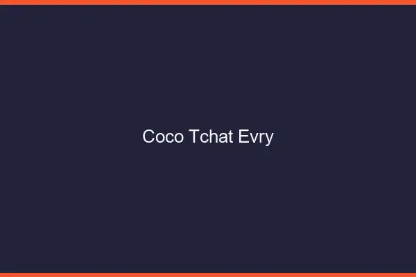 Coco Tchat Évry