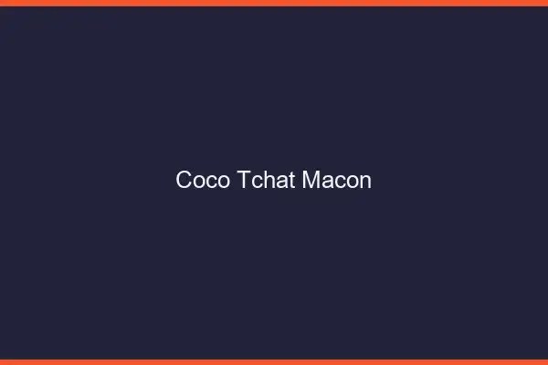 Coco Tchat Mâcon