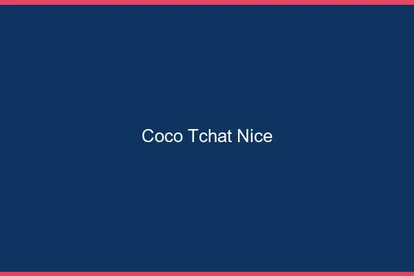 Coco Tchat Nice