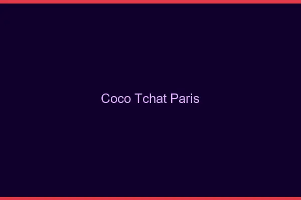 Coco Tchat Paris