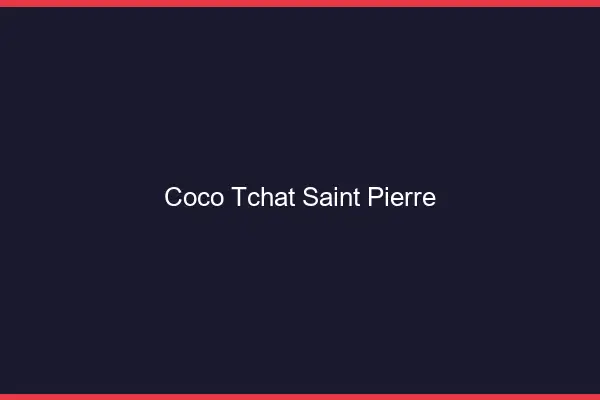 Coco Tchat Saint-Pierre
