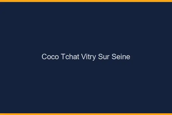 Coco Tchat Vitry-sur-Seine