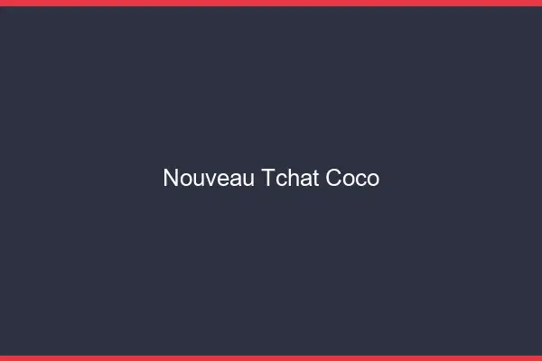 Nouveau Tchat Coco