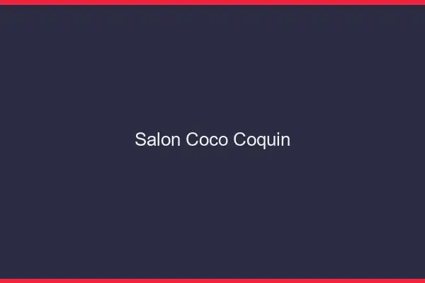 Salon Coco Coquin