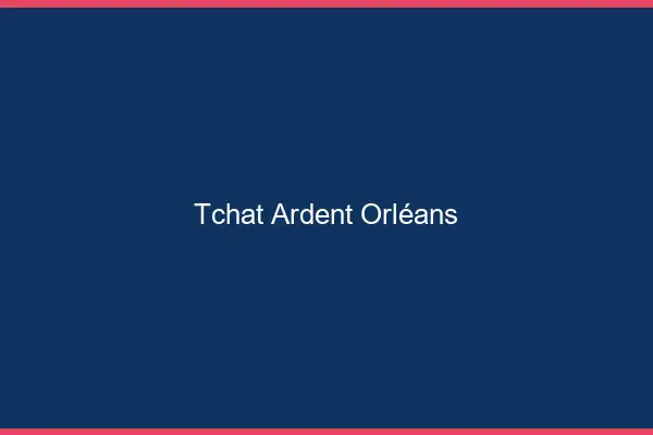 Tchat Ardent Orléans