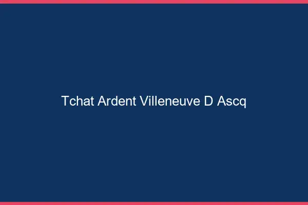 Tchat Ardent Villeneuve-d'Ascq