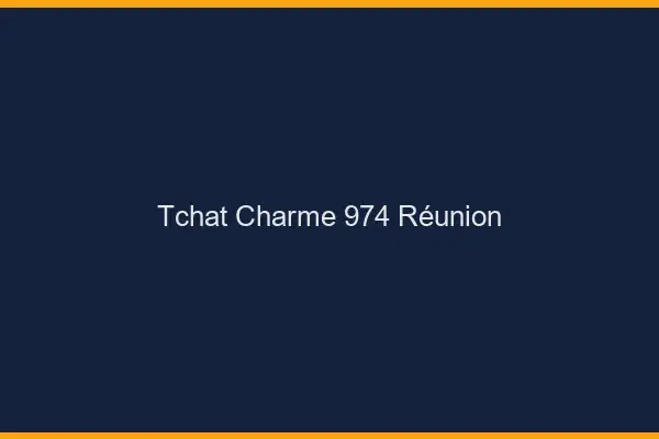 Tchat Charme Reunion