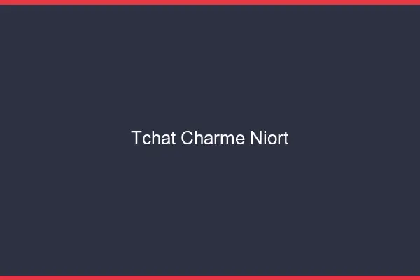 Tchat Charme Niort