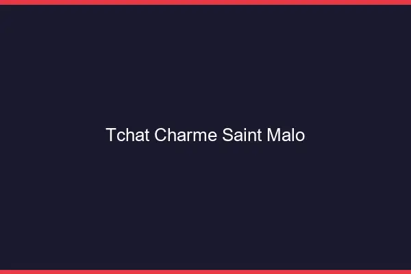 Tchat Charme Saint-Malo