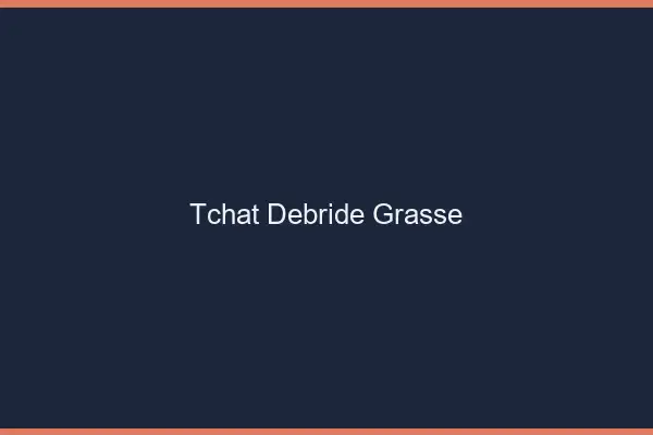 Tchat Débridé Grasse