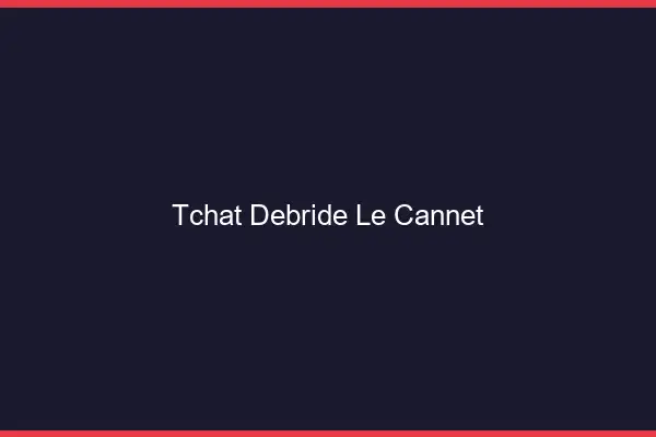 Tchat Débridé Le Cannet