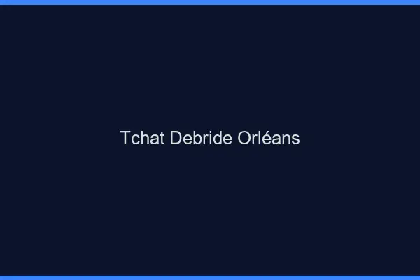 Tchat Débridé Orléans