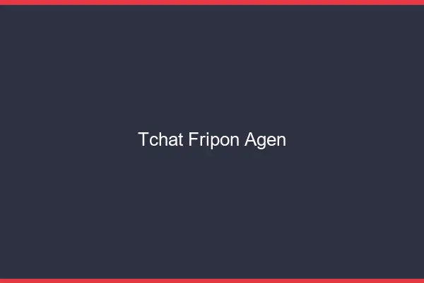 Tchat Fripon Agen