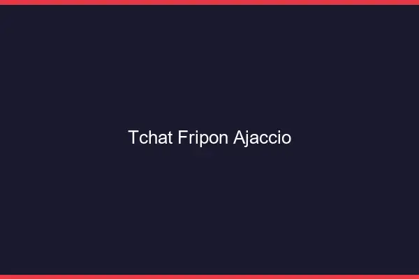 Tchat Fripon Ajaccio
