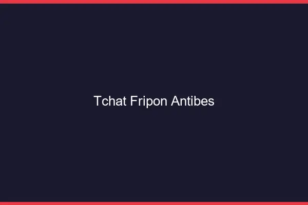 Tchat Fripon Antibes