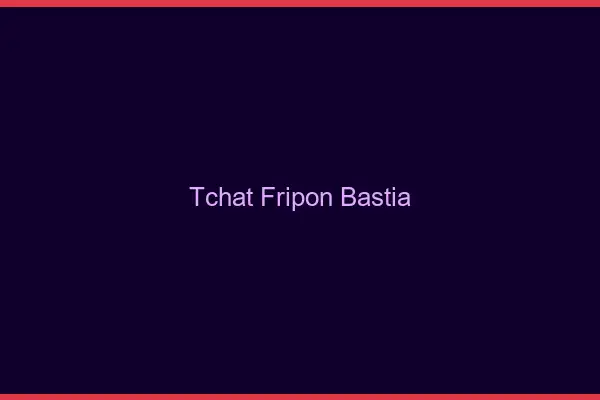 Tchat Fripon Bastia
