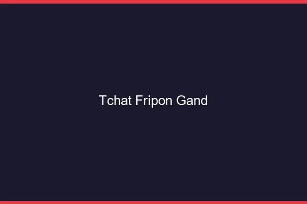 Tchat Fripon Gand