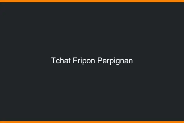 Tchat Fripon Perpignan