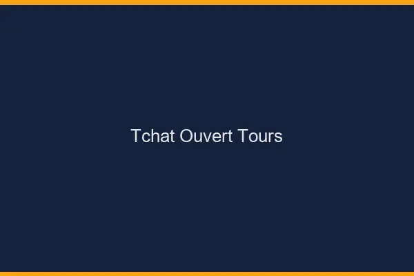 Tchat Ouvert Tours